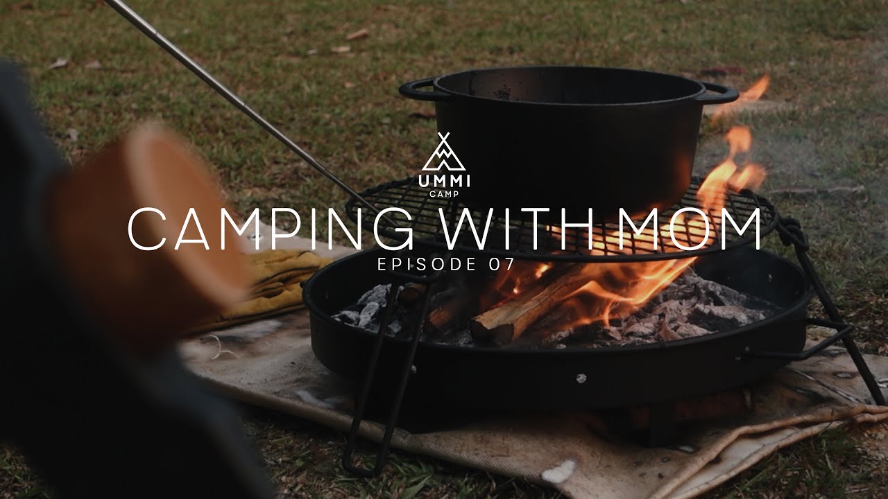 Cooking Pari Asam Pedas on Campfire / Barebones Cowboy Fire Pit / Skyrim Batu Pahat