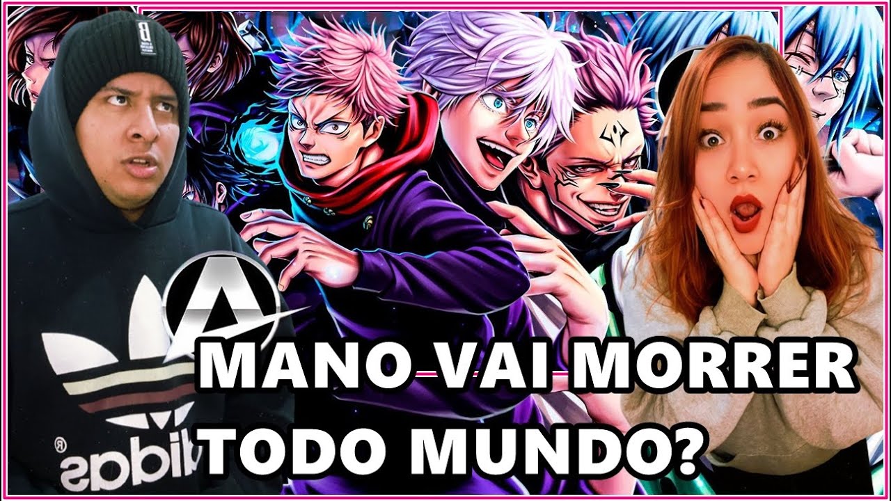 (É MUITO HYPE)  Shibuya do ANIRAP - Especial URT de Jujutsu Kaisen - REACT EM CASAL