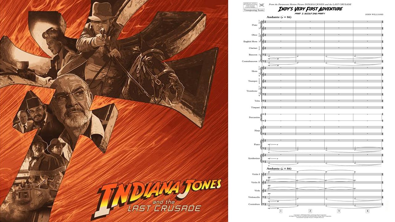 INDY'S VERY FIRST ADVENTURE from Indiana Jones and the Last Crusade - John Williams