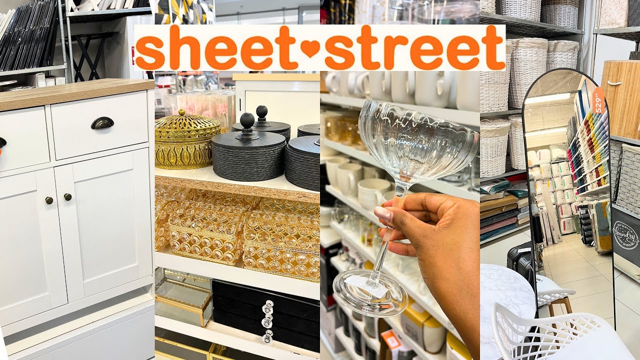Sheet Street 2026 | What&rsquo;s New at Sheet Street | Affordable Home items and Decor 