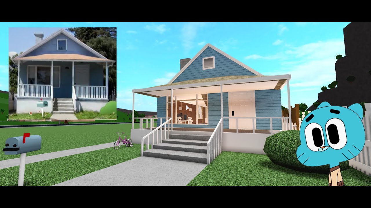 Building The Amazing World Of Gumball House In Bloxburg!