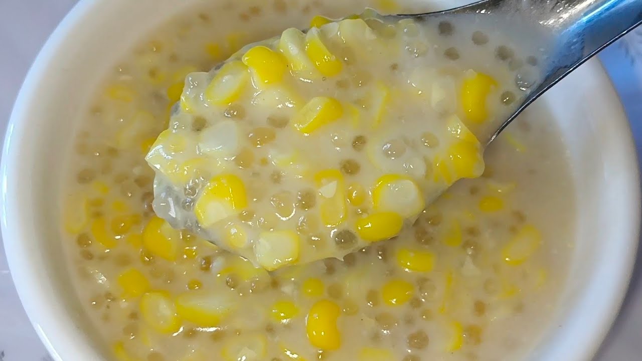 របៀបធ្វើបង្អែមពោតងាយៗ ហើយមានរស់ជាតិឆ្ងាញ់ /Corn dessert recipe