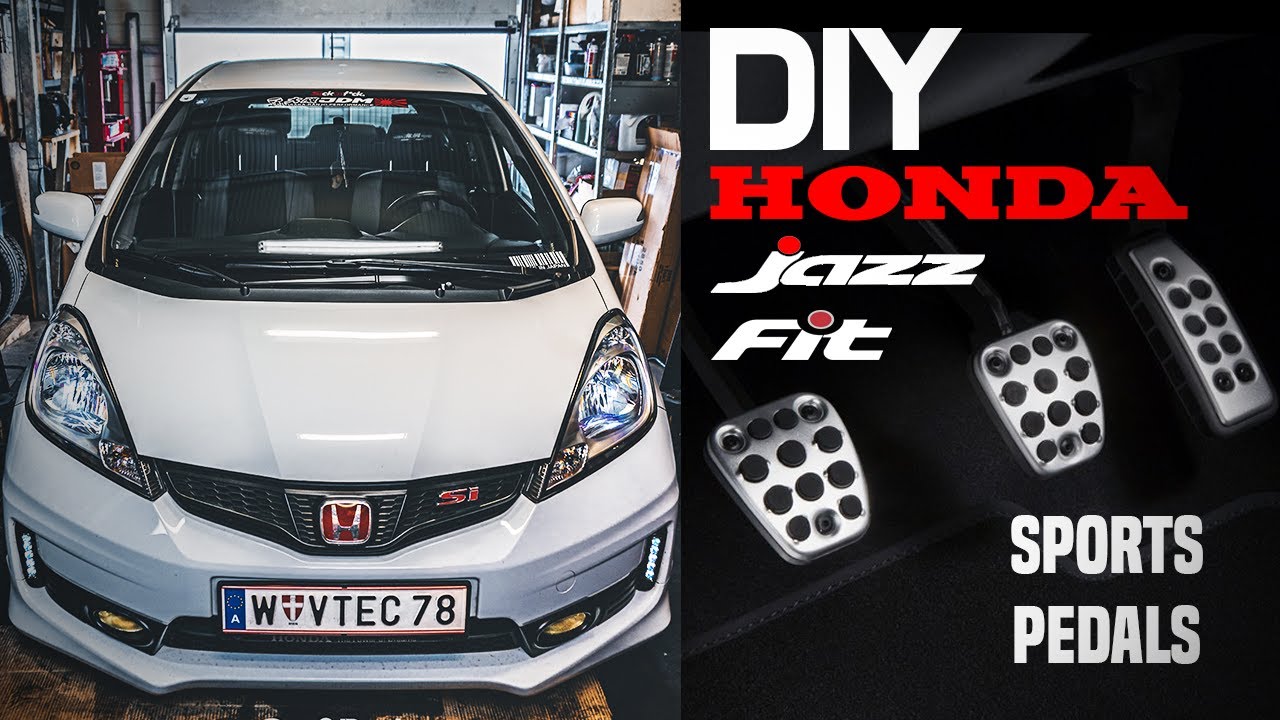 Honda Jazz/Fit DIY OEM sports pedals