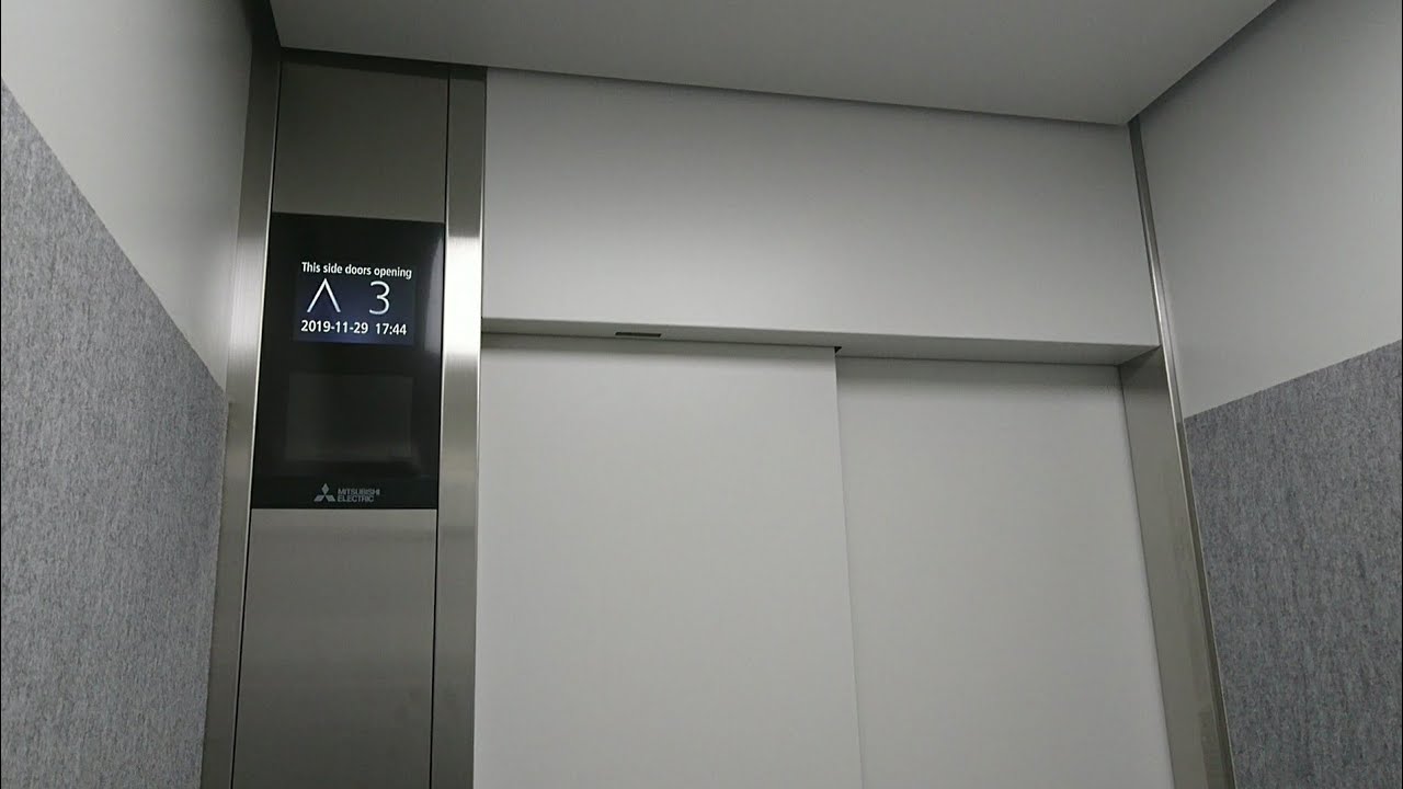 【最新型】三菱エレベーター 金沢八景駅前某ビル