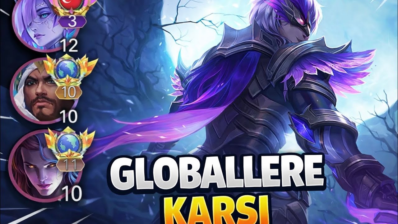 GLOBALLER GELMİŞ HOŞGELMİŞ - GUSİON - MOBİLE LEGENDS