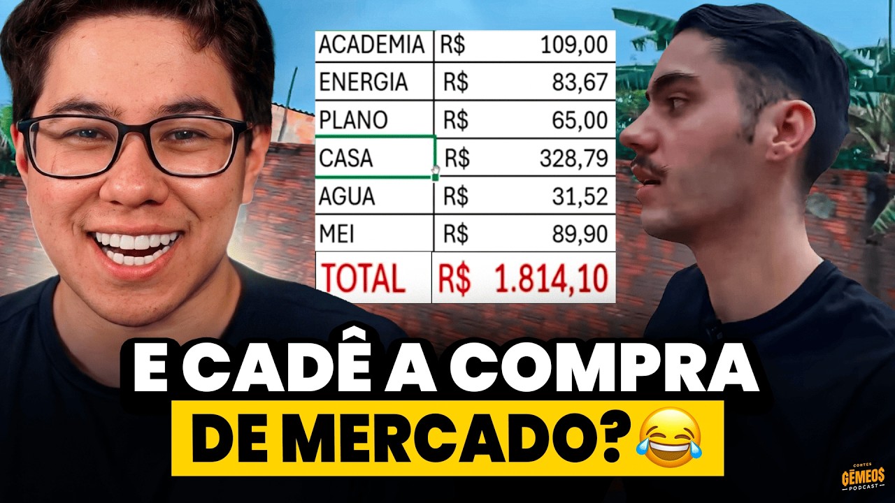 ELE TEM 100 MIL REAIS INVESTIDOS E VIVE COM 1.800 POR M&Ecirc;S!
