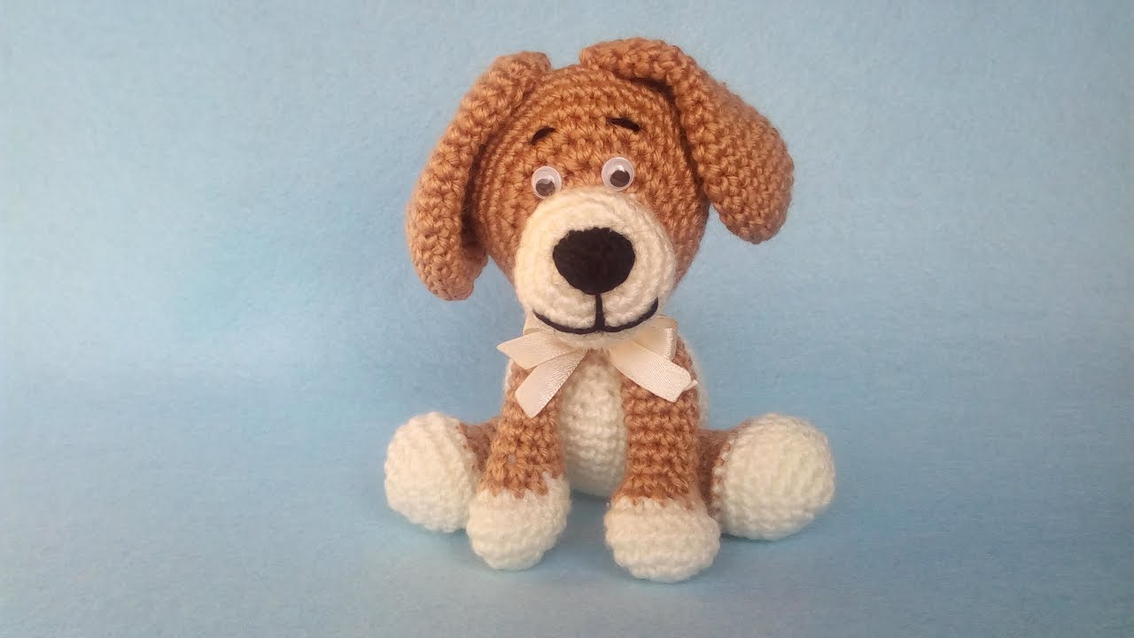 Cane Amigurumi Uncinetto Tutorial 🐶 Dog crochet Amigurumi Pattern 🌼 Perro Crochet Amigurumi Tutorial