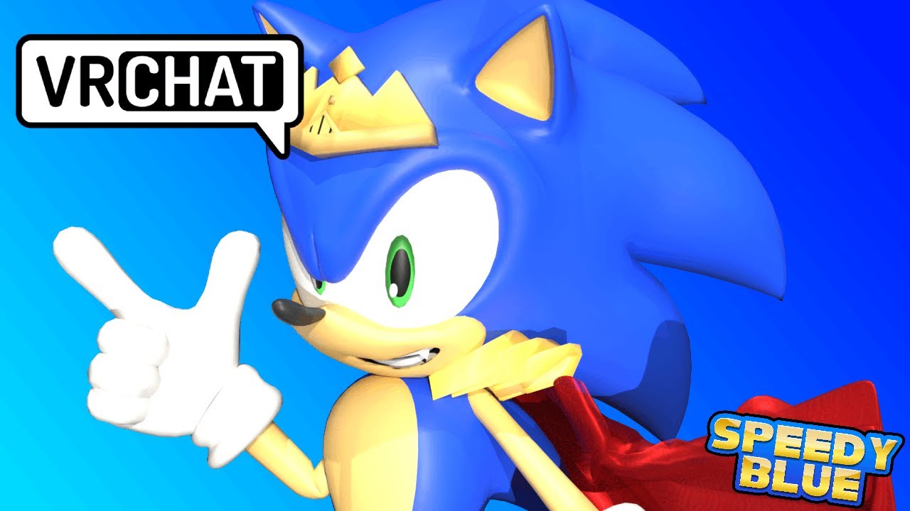 SONIC AND CLASSIC SONIC MEET SOMEONE SPECIAL! SONIC BIRHTDAY VR CHAT!