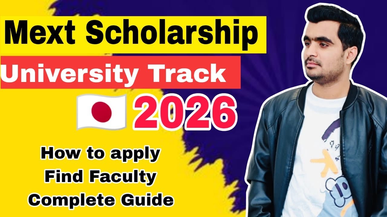 MEXT Scholarship | University Track 2026 | How to Apply Find Faculty| Universities | Complete Guide