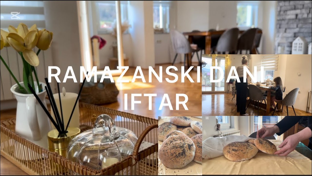 RAMAZANSKI dani na SELU🌿Priprema jednostavnog IFTARA/Jutarnja rutina/Domace lepine/DOMACA HRANA🌺