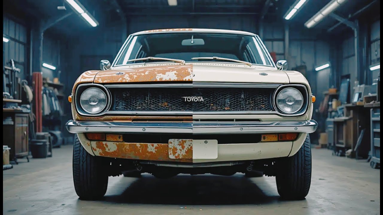 1972 Toyota Corolla KE20 Restoration | Full Classic Car Rebuild (ASMR)#oldcarrestoration