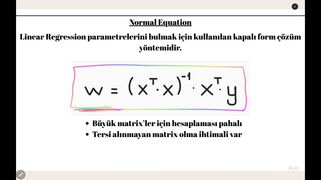 11-Normal Equation