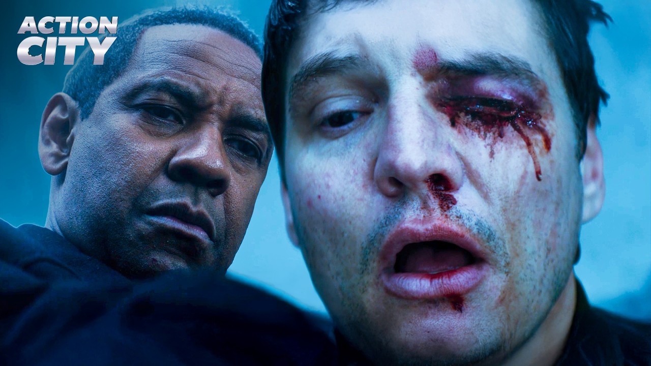 Robert vs Dave Final Fight at the Watchtower | The Equalizer 2 (Denzel Washington, Pedro Pascal)