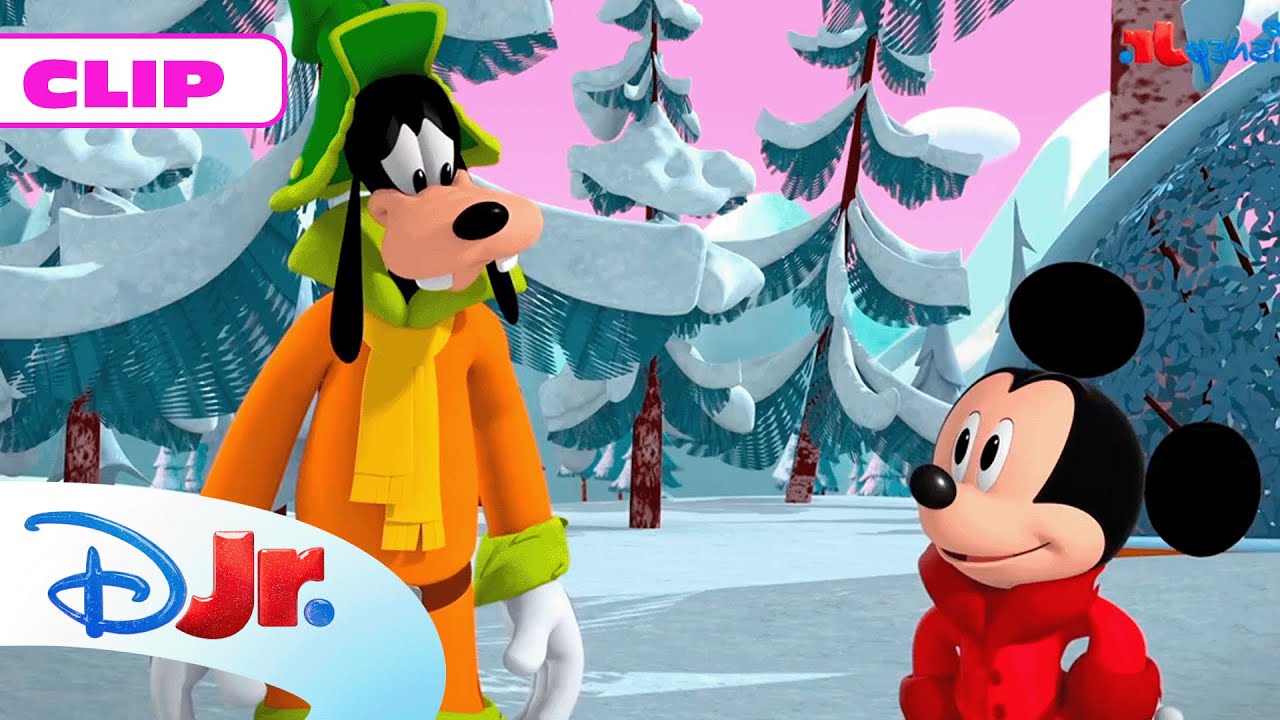 MICKEY MOUSE FUNHOUSE: Abrazos no, por favor ❄️ | @DisneyJuniorES