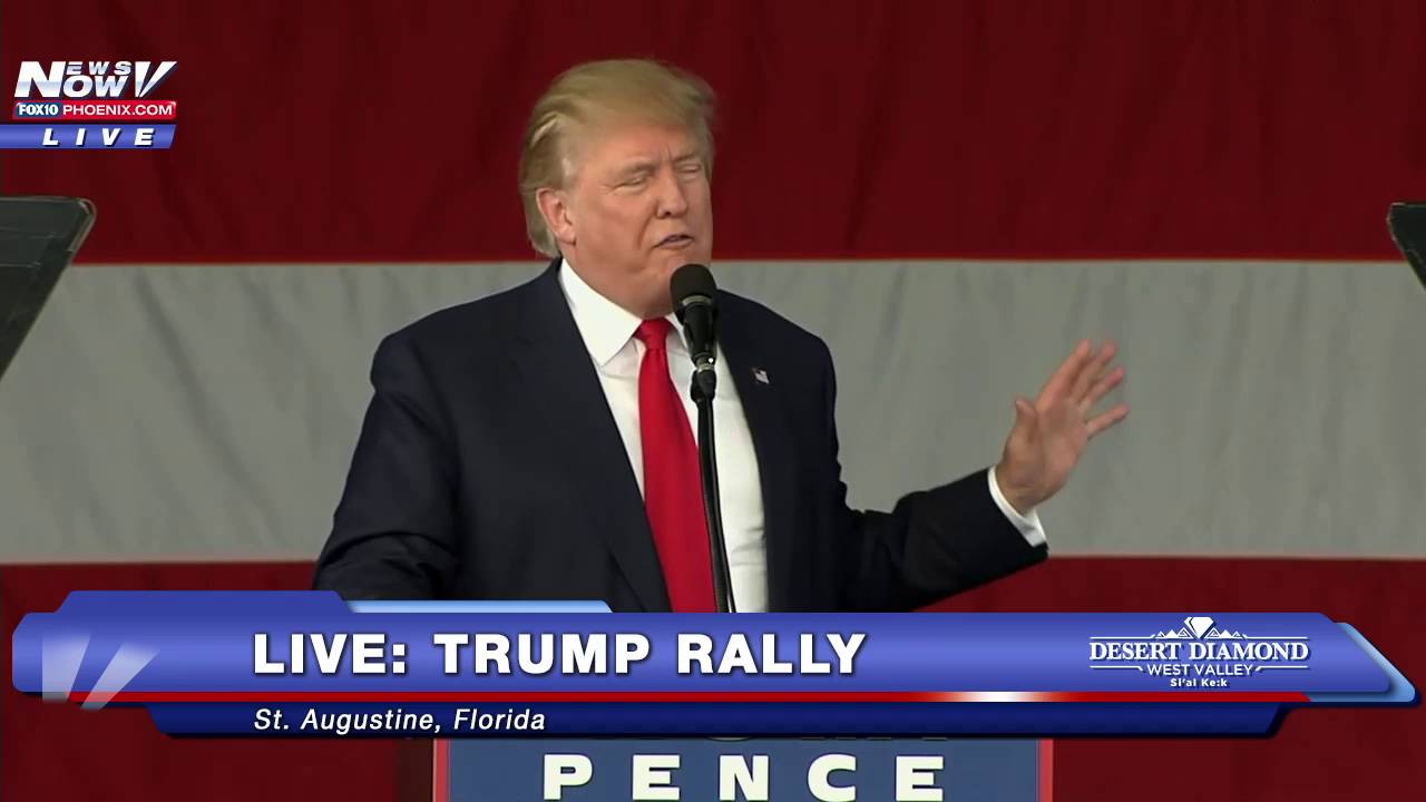 FULL: Donald Trump Rally in St. Augustine, FL