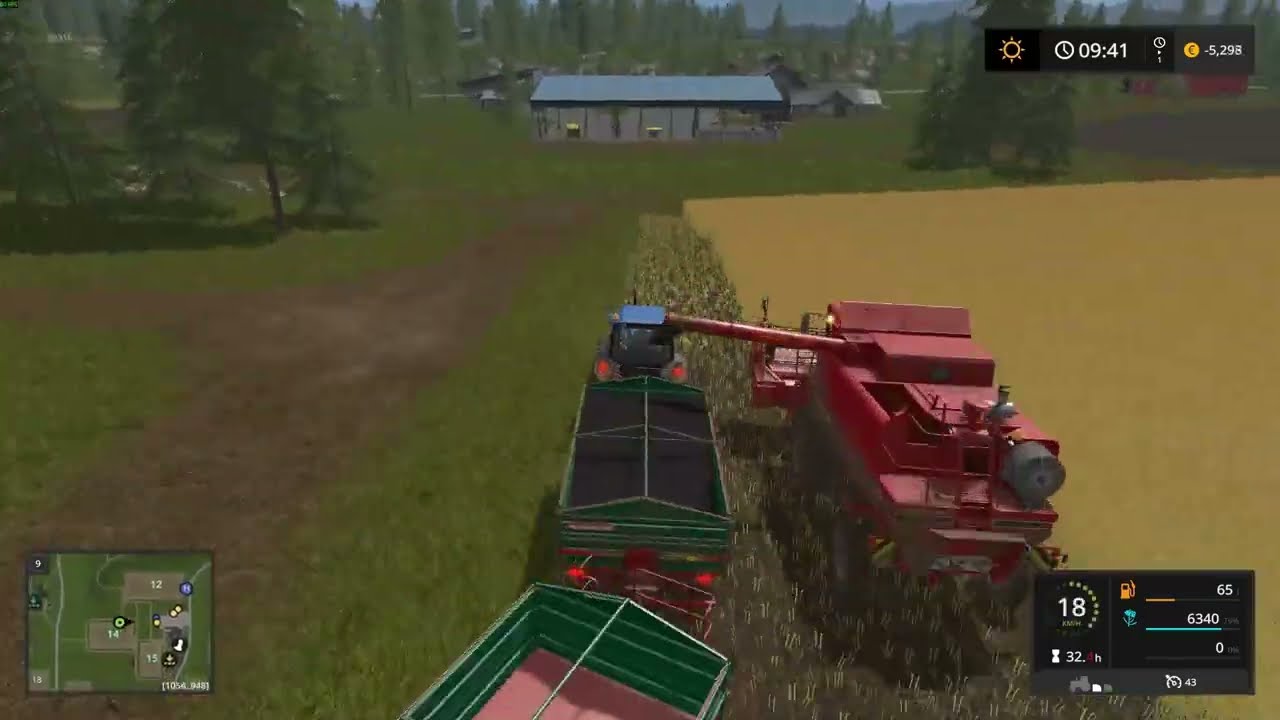 Farming Simulator 2017 #8 - Rapeseed *Timelapse*