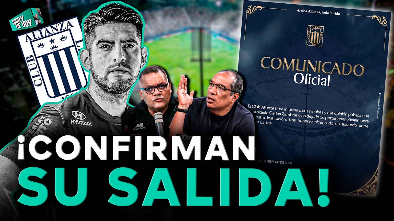 Caso Carlos Zambrano: Alianza Lima oficializa su desvinculación | SEGMENTO #TocoYMeVoy
