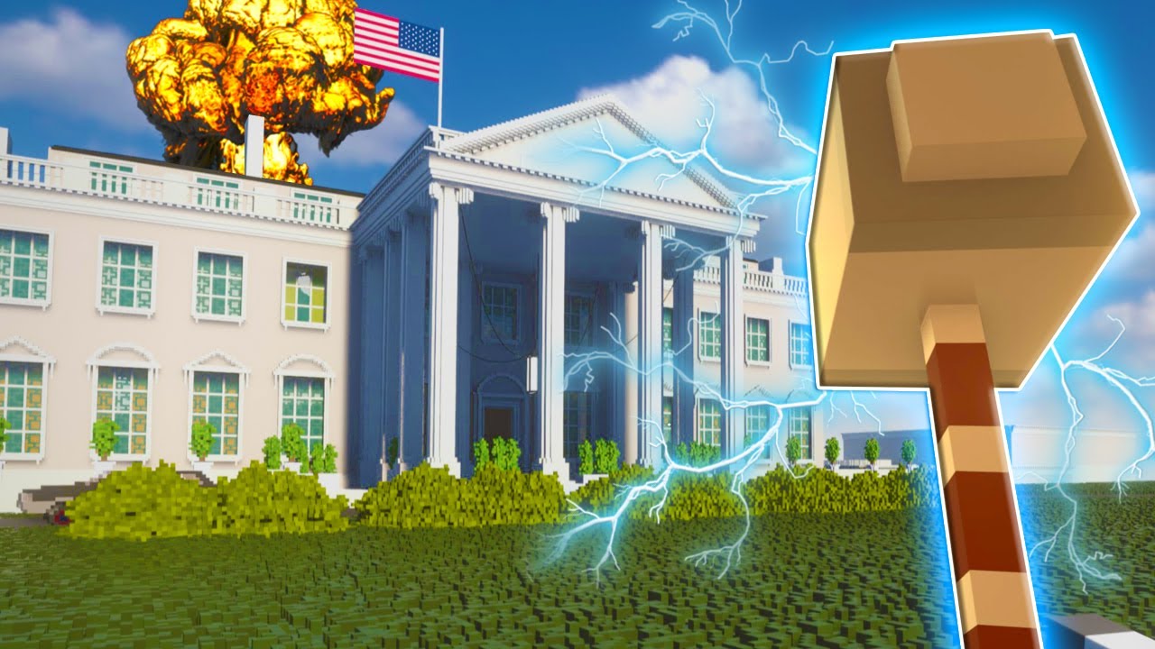 I Used Thor's Hammer to Destroy the White House (Teardown Mods Update)