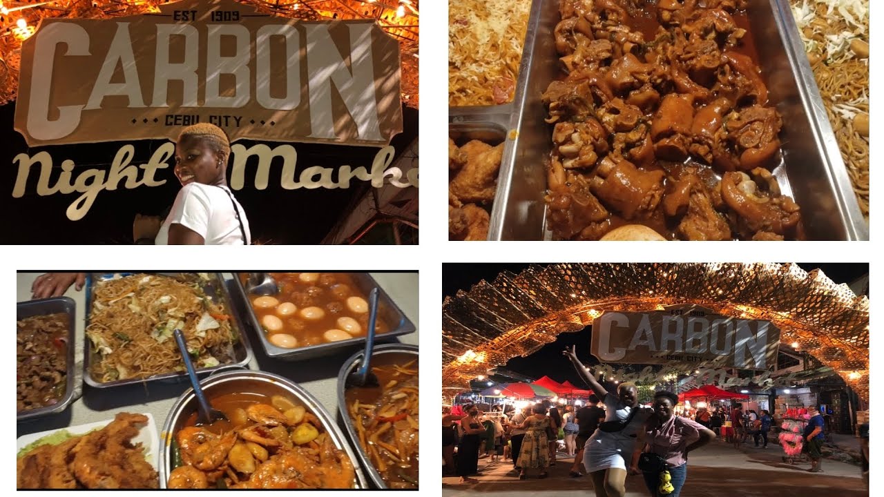 After class adventure: Philippines' popular night food market | The new Carbon market Cebu 🇵🇭
