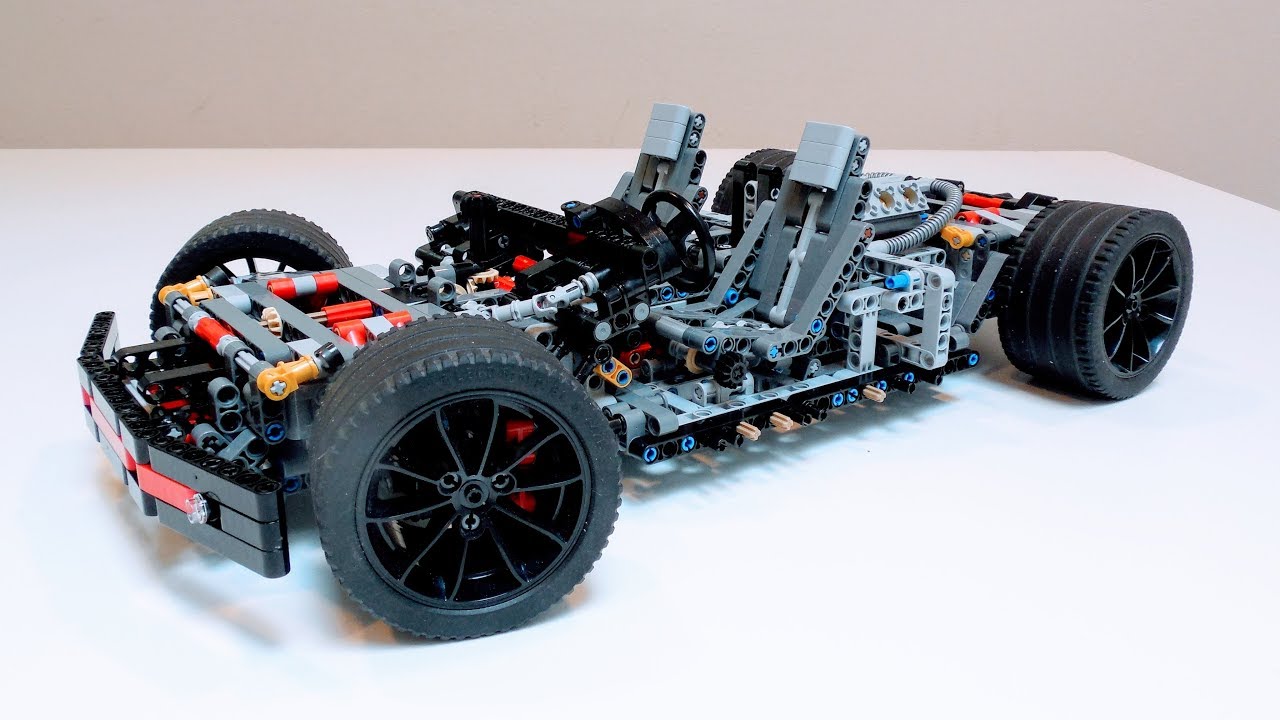 [MOC] LEGO Technic - Flat AWD chassis