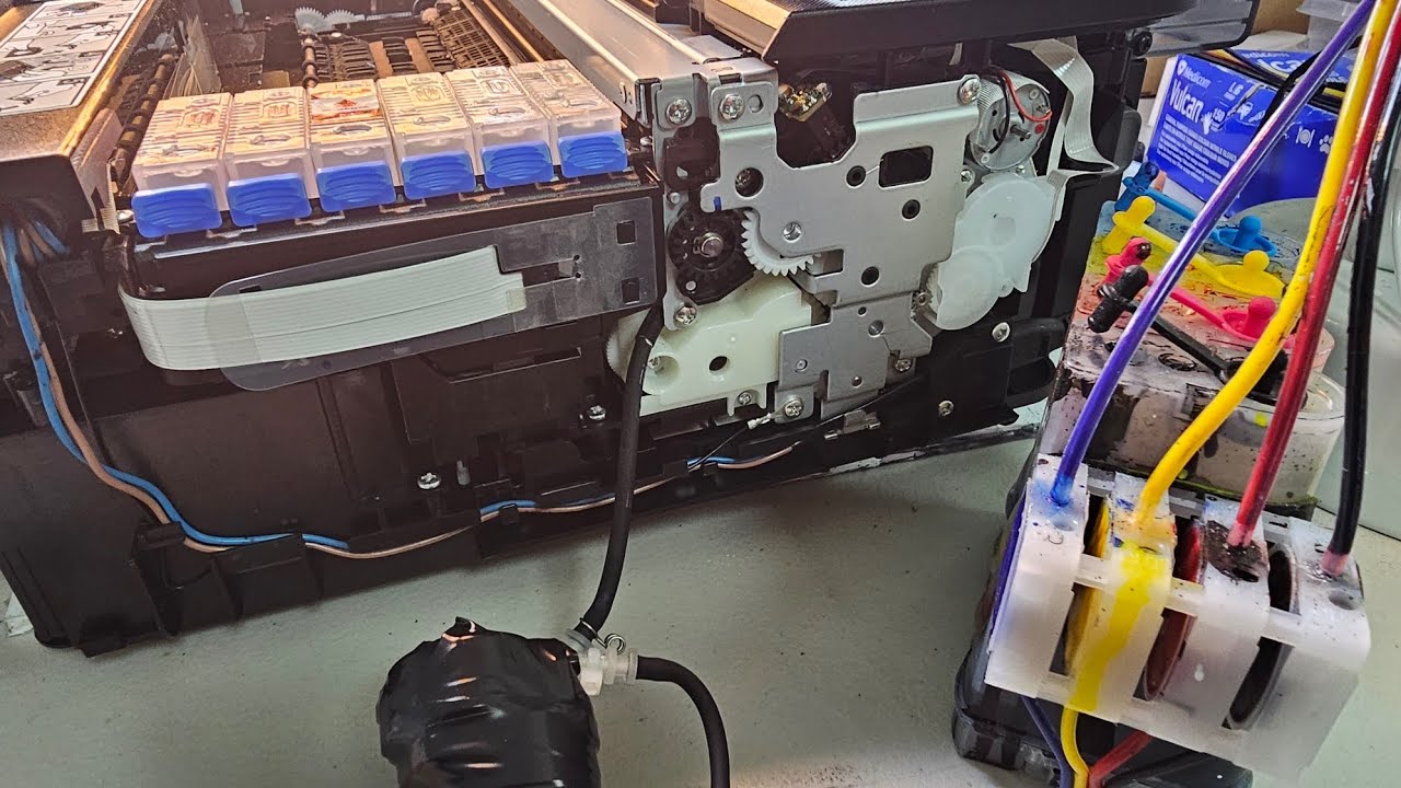 Stop/Fix Dtf Prinhead Clogs Once & For All. Take Time Off Stop Worrying About DTF Printers Clogging