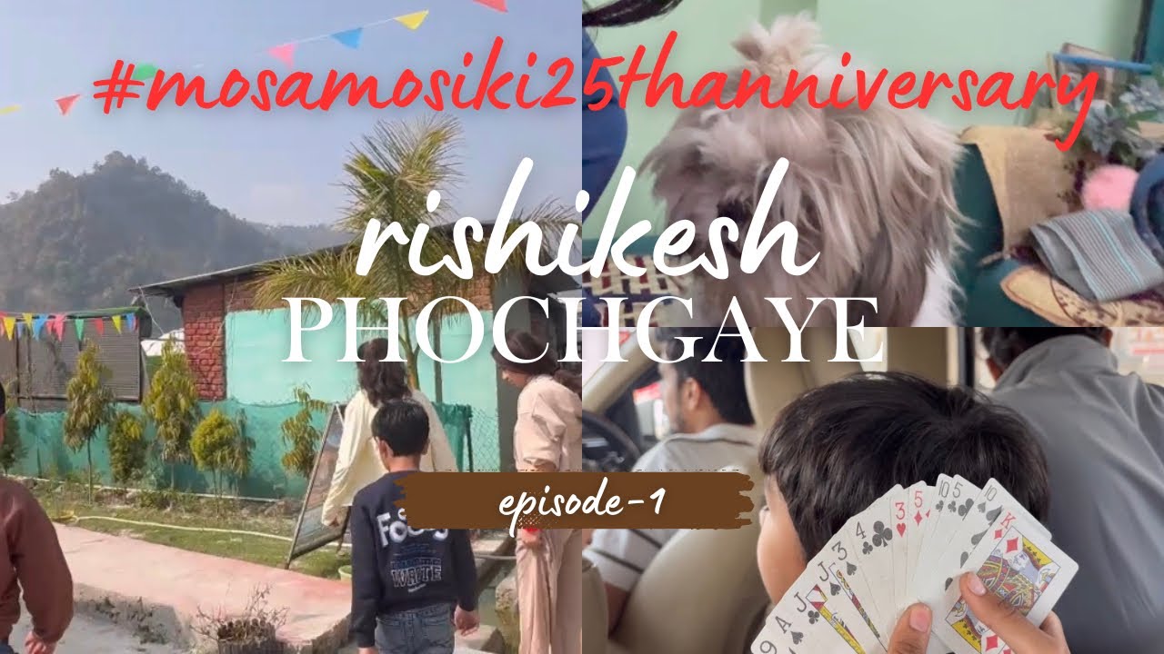 Vlog 1 #mosamosiji25thanniversary💕