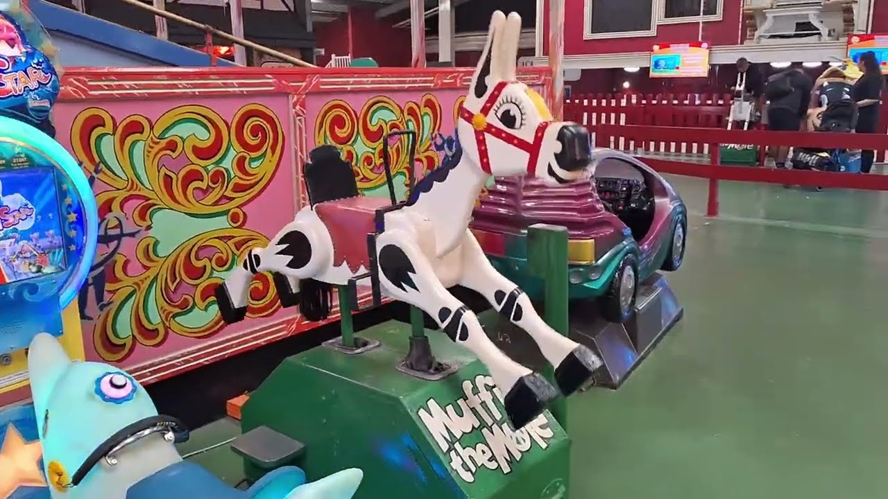 1970s Edwin Hall Muffin The Mule Coin Operated Ride