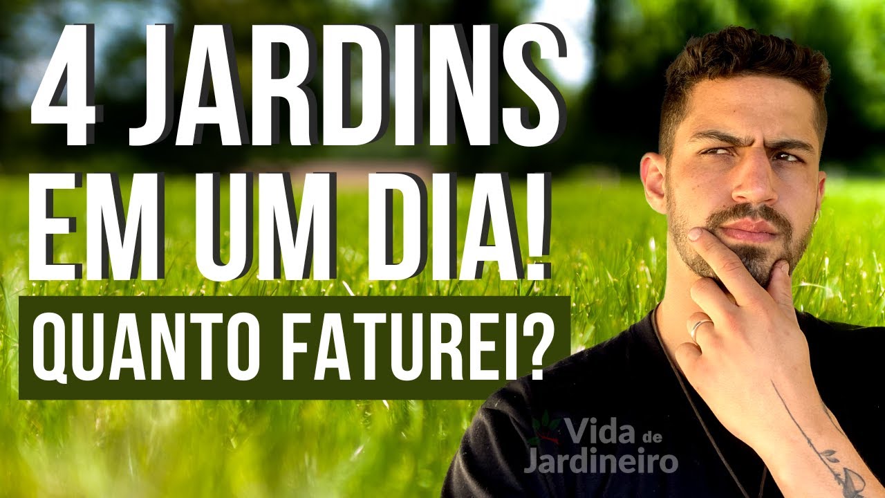 4 Serviços de jardinagem em um dia (VEJA QUANTO FATURAMOS) | Vida de Jardineiro