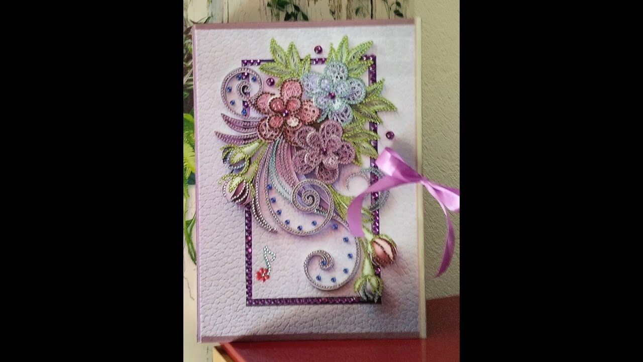 Tuto scrap  - Couverture d'album en Diamond Painting😀Partenariat NewCraftDay