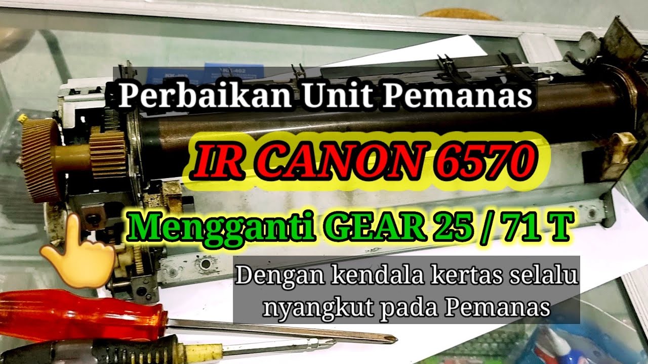 Paper Jam Dan Error 001-0001 Fotocopy Canon IR 6570 5050 5075