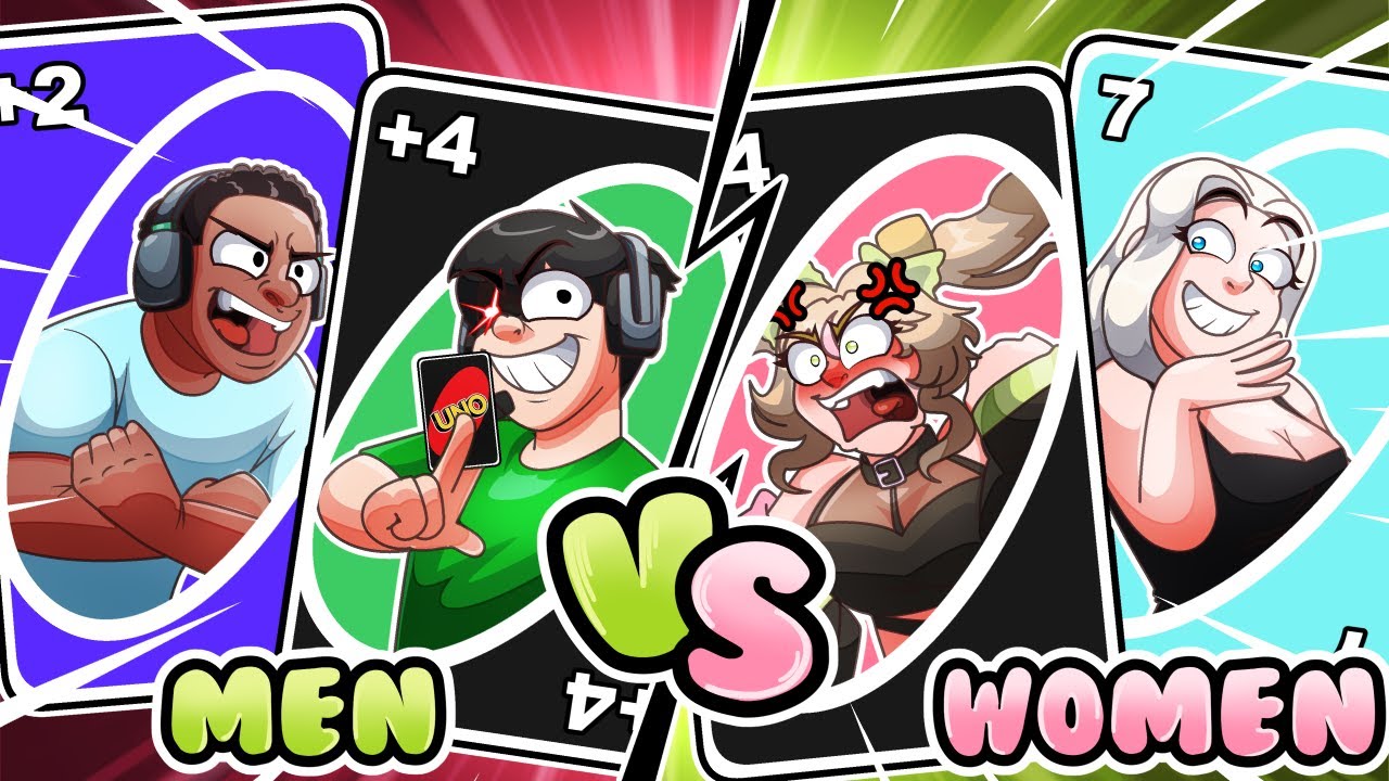 EPIC UNO SHOWDOWN: Men vs Women (w/ Nogla, Emerome and Maazz_)