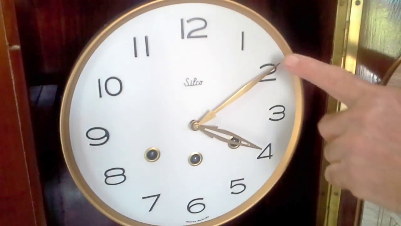 Ajuste de horas  Silco de Parede