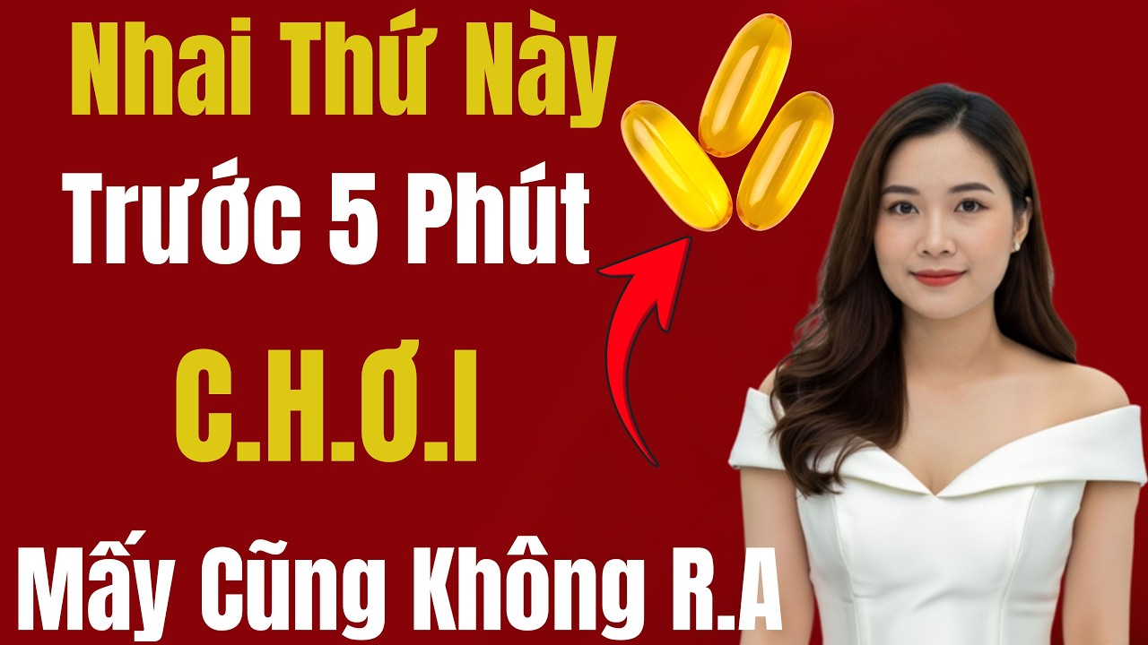 Đàn Ông  Đừng Bỏ Qua: Nhai Thứ Này Mỗi Tối Cải Thiện Sinh Lý Rõ Rệt | sức khỏe nam giới