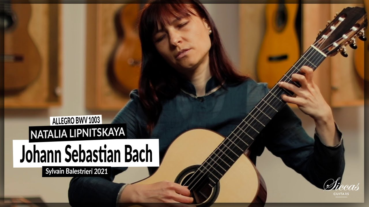 Natalia Lipnitskaya plays Allegro from BWV 1003 by J.S. Bach on a 2021 Sylvain Balestrieri