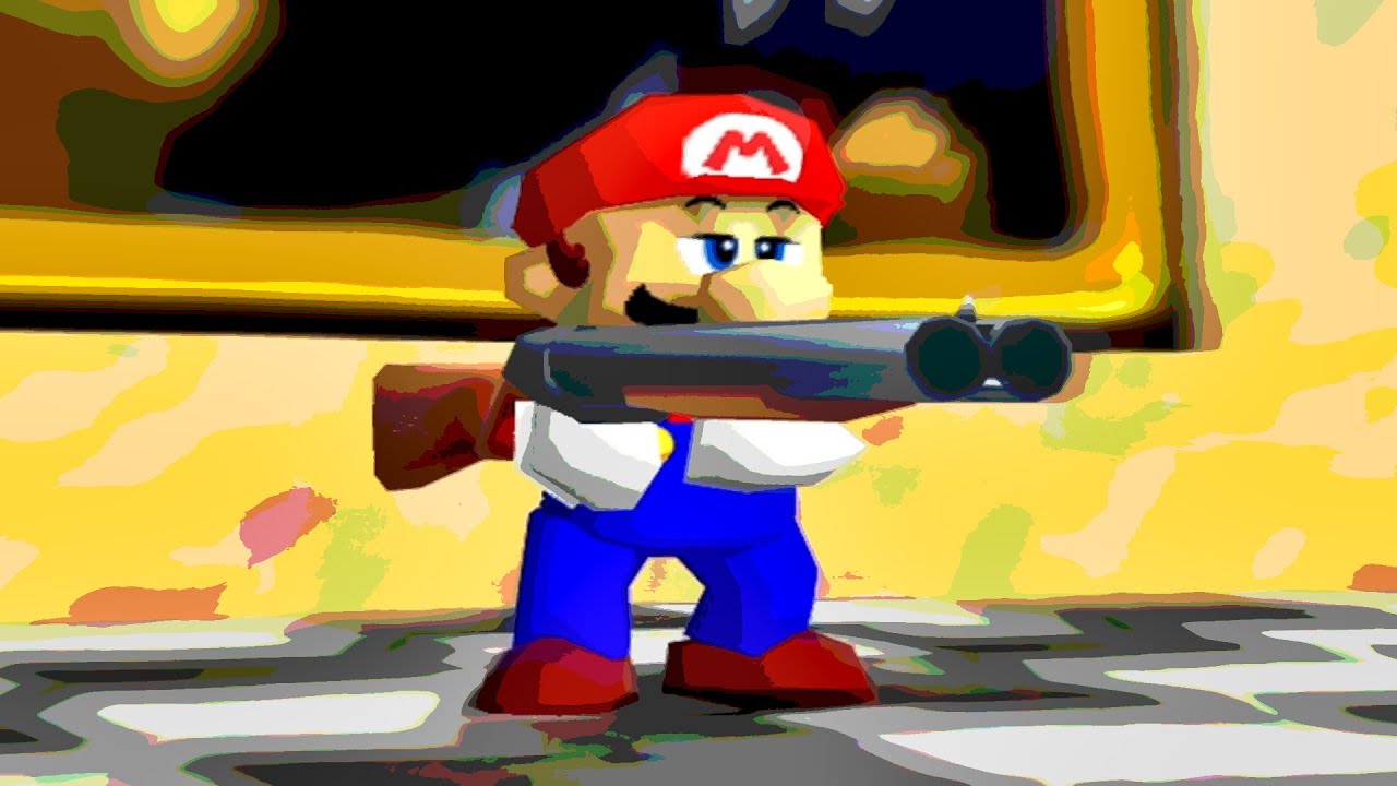 SHOTGUN MARIO 64