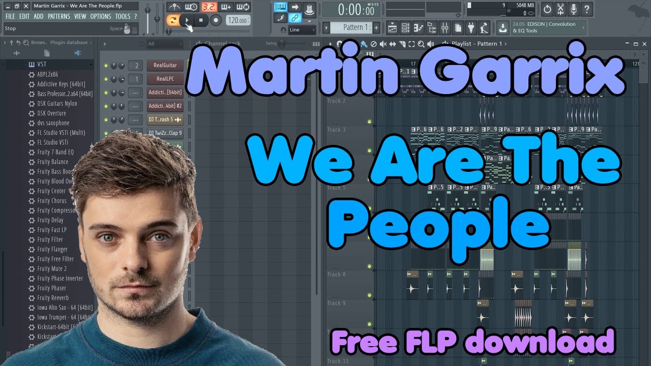 Martin Garrix • We Are The People • FL Studio Remake (free FLP)