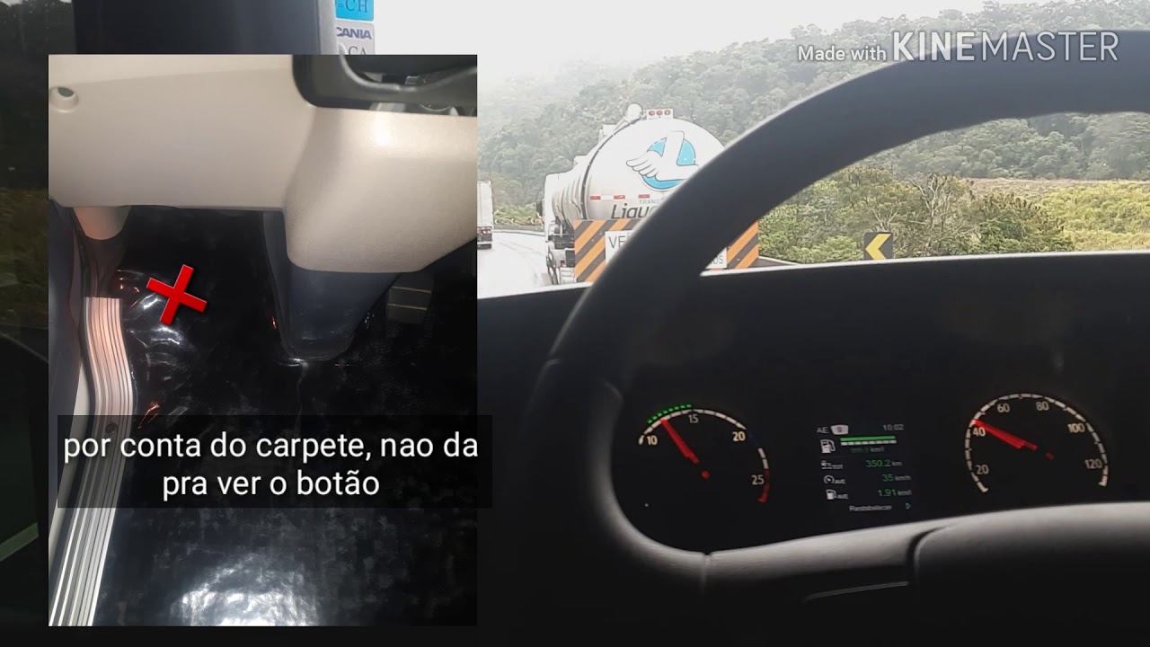 Como usar o freio motor do Scania R440