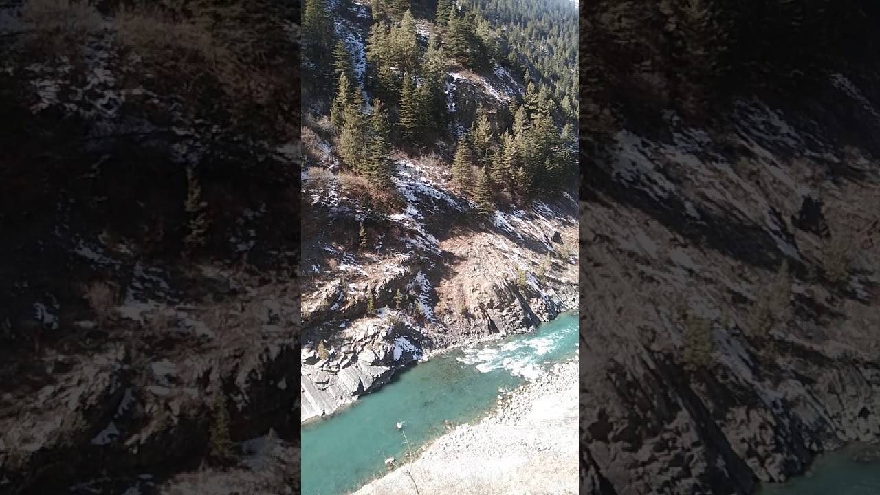 Chandra bhaga river Lahaul valley
