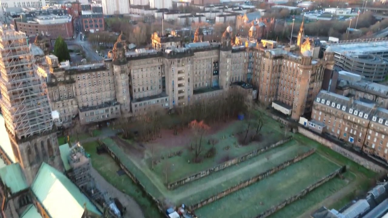 Glasgow Drone Flight 02/01/25 (4K)
