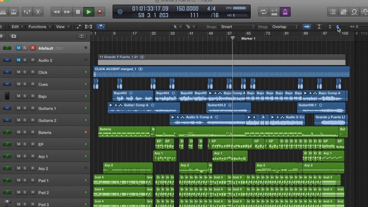 Grande y Fuerte Miel San Marcos Secuencia (MultiTrack)