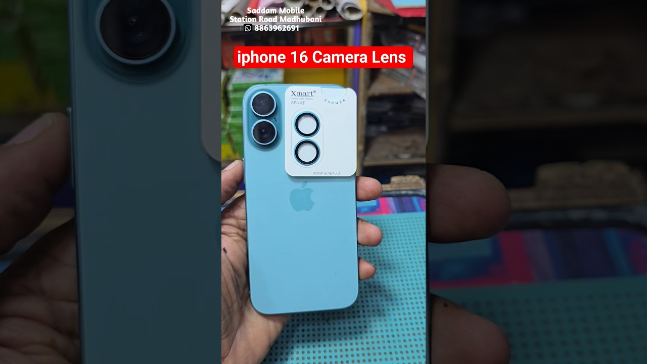 iPhone 16 Camera Lens Protector #trending #cameralens #youtubeshorts #tech #explore