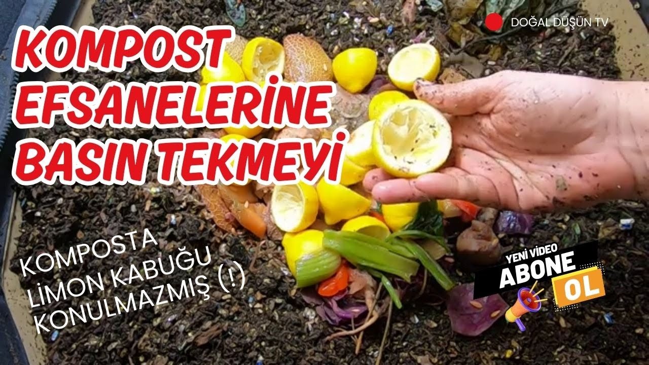 Kompost Efsanelerini Çürütüyoruz! 🌱 #kompost #bahçebakımı