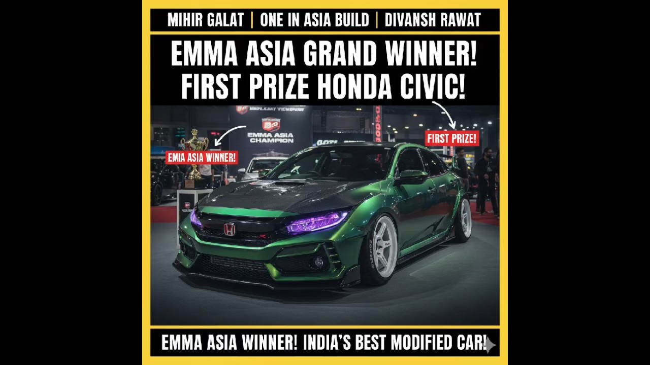 This car stands out as a "one in Asia" build, having won first prize at the Emma...