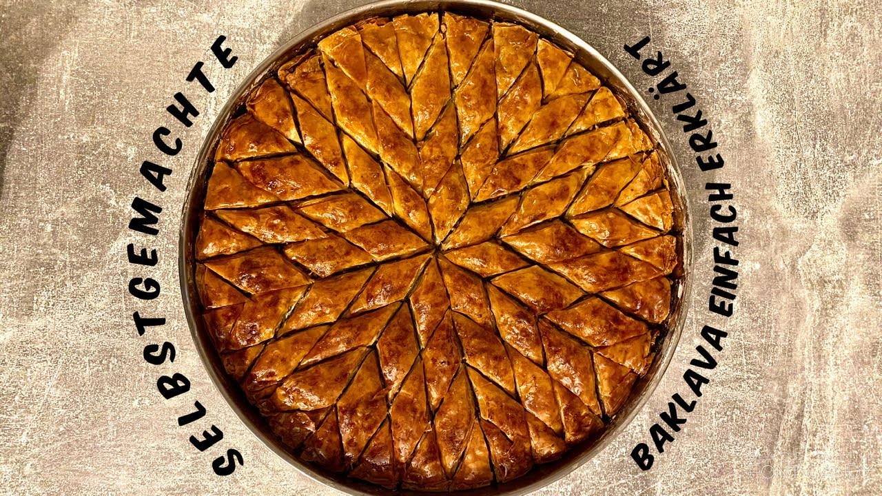 Baklava Rezept / türkische Süßspeise
