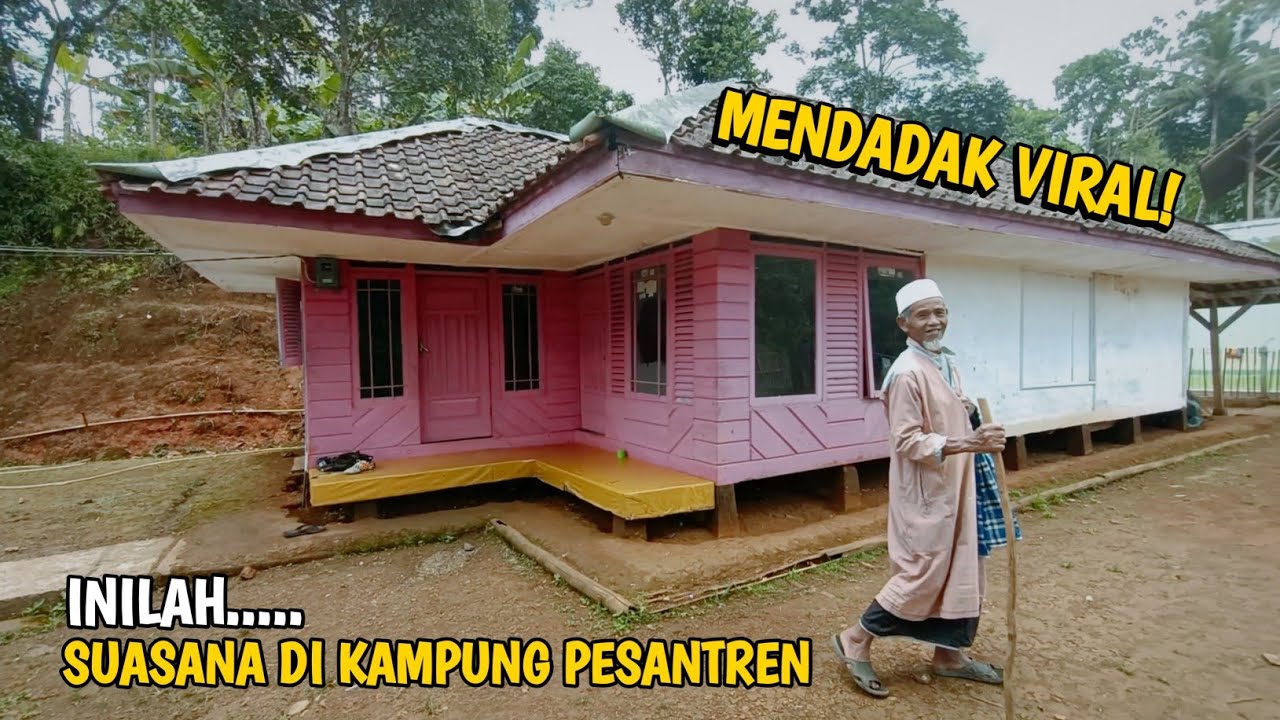 LAGI VIRAL!!! Suasana Kampung Pesantren Di Tasikmalaya, Aktivitas Warga Di Pedesaan Sunda Jawa Barat