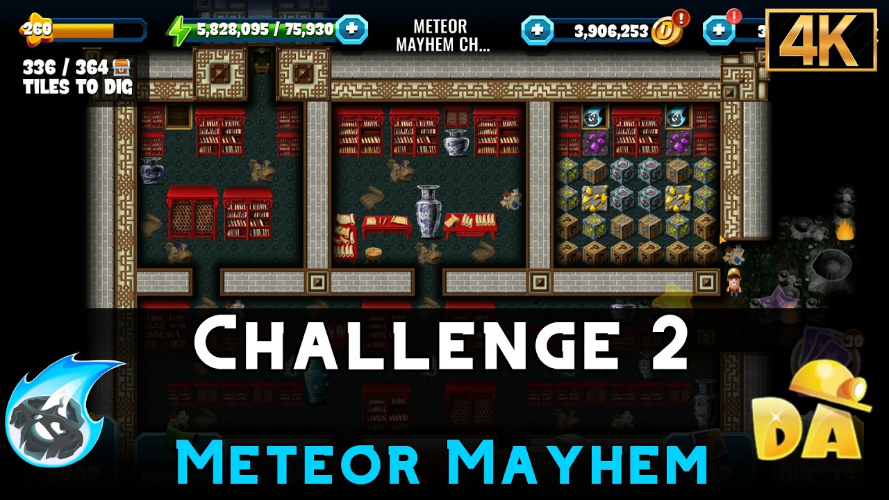 Meteor Mayhem Challenge 2 | Meteor Mayhem #10 | Diggy's Adventure