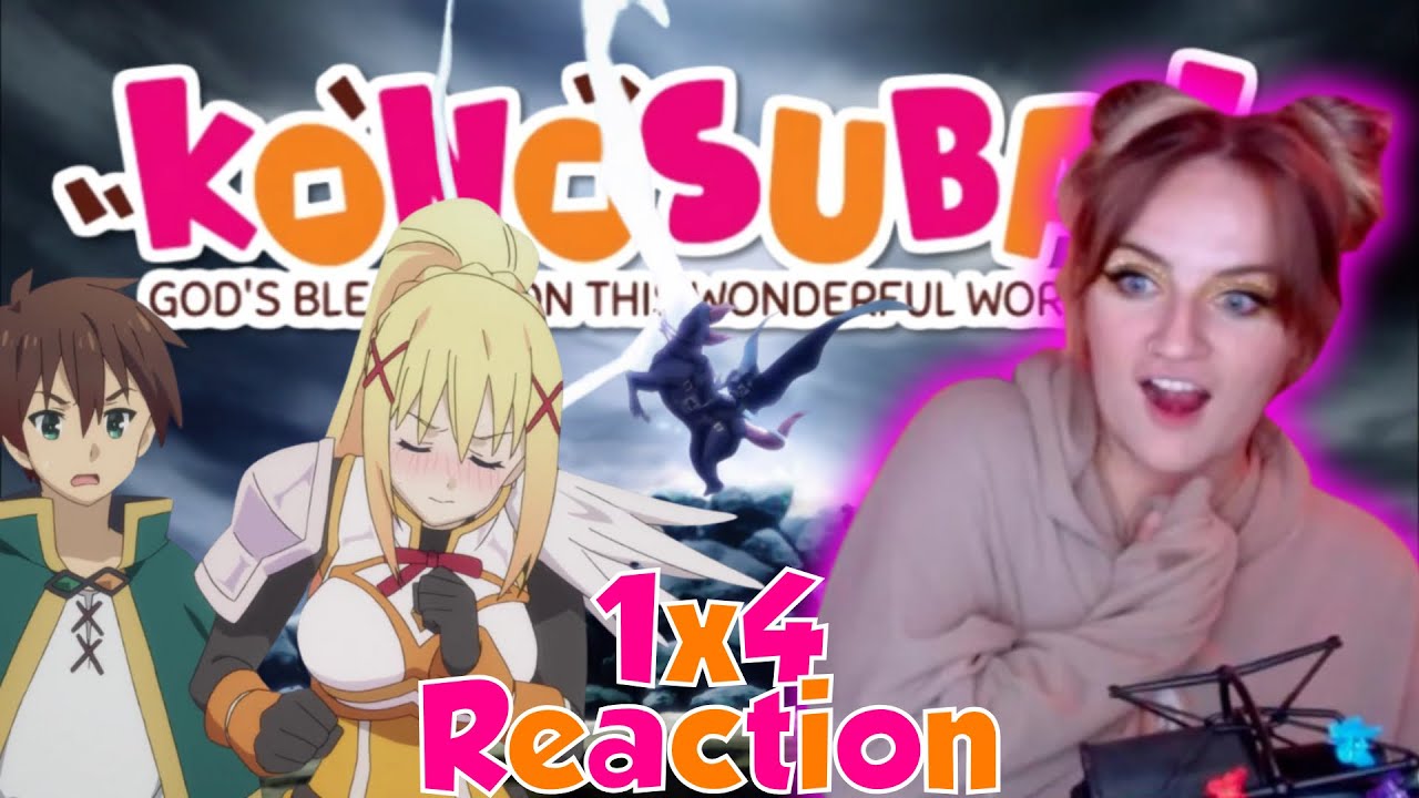 Darkness is WAY TOO EAGER || Konosuba 1x4 Reaction