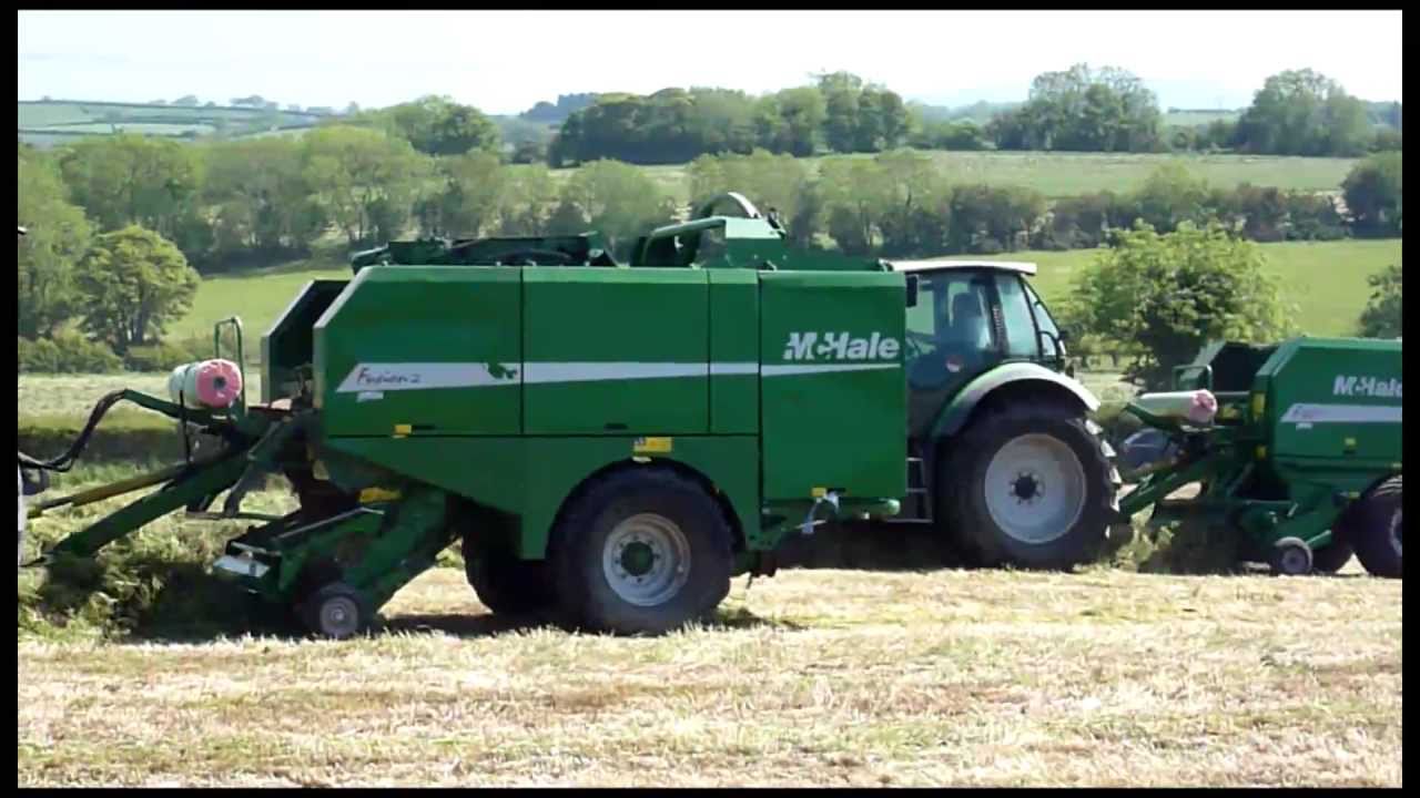 Four Deutz Fahrs McHale F560 and Fusion Plus more