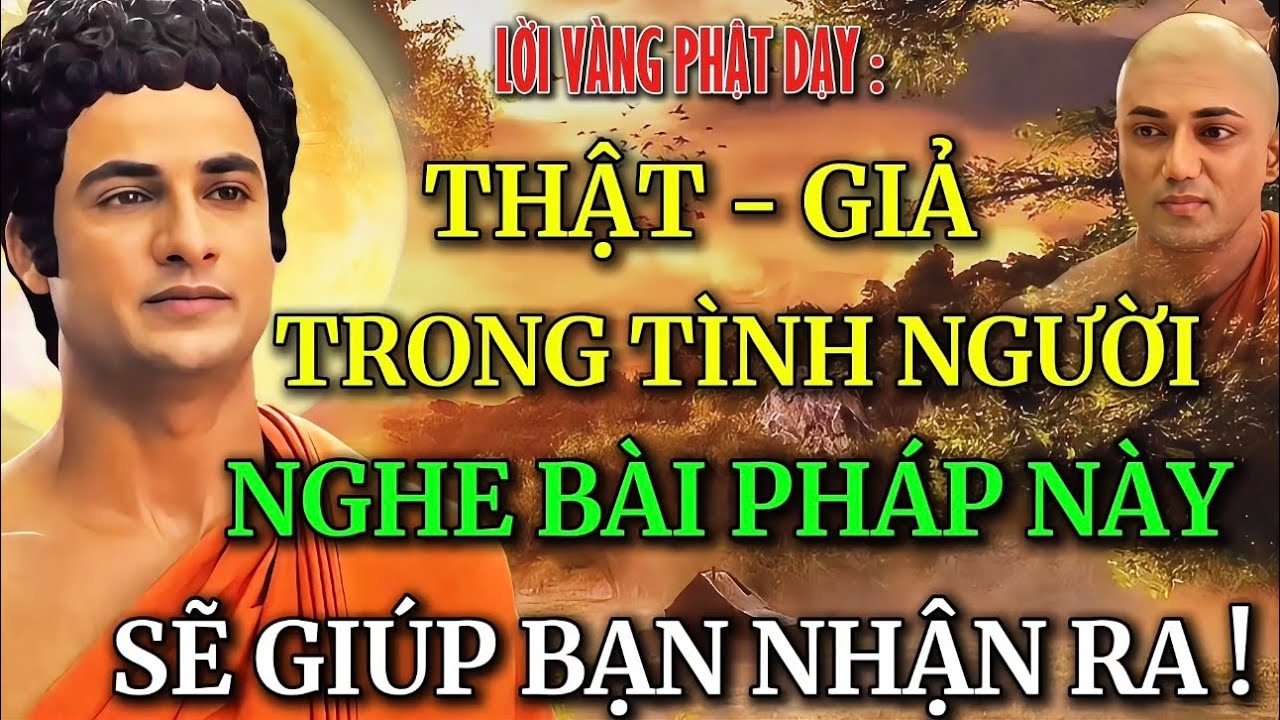 Thật Giả Trong Tình Người – Bài Pháp Này Sẽ Khiến Bạn Nhận Ra - Ngộ Pháp Phật Đà