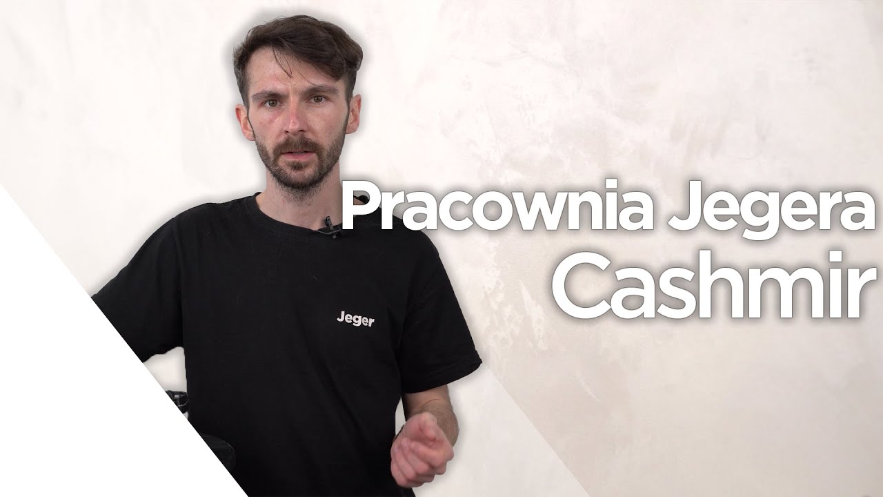💡Pracownia Jegera - Efekt subtelnej miękkosći na ścianie, dzięki Jeger Cashmir - DIY